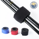 Fishing Rod Holders Belts, 3 Pcs, 3 x 20cm Adjustable Fishing Rod Tie Strap for Fly Rods Telescopic Fishing Tackle Accessories Fixing Strap Ropes