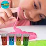 Slime, Wowtub, Wow, 4 pack wowtub squish image, girl playing with slime image