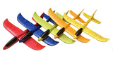 Glider Throw Foam Airplane Large Throwing Foam Plane - 5 Pack
