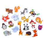 Wild Animal Sticky Bath Magic Foam Critters (18 pieces) Bath Magic