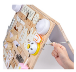 Busy boards, busyboard, sensory board front left side
