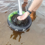 Ghost Shrimp Bait Pump Stainless Steel Deluxe Model