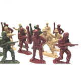 WowTub Soldier Edition - 4 Pack - Over 60 Plastic Soldiers / Army Men