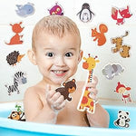 Wild Animal Sticky Bath Magic Foam Critters (18 pieces) Bath Magic
