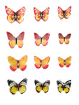 Edible Rice Paper Butterfly Decorations 320pc - Baking, Functions & Events