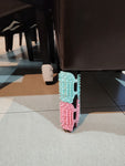 Cat Silicone Self Groomer, Scratcher, Massage Comb For Table & Chair Legs - 3 Pack