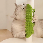 Cat Silicone Self Groomer, Scratcher, Massage Comb For Table & Chair Legs - 3 Pack