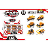 toy cars. construction vehicles , box design