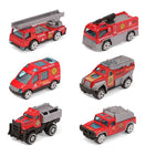 toy cars, rescue cars, front angle image