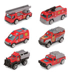 toy cars, rescue cars, front angle image