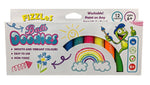 Fizzles Bath Doodles - Bath Paint - 12 Vibrant Colours