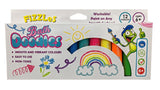 Fizzles Bath Doodles - Bath Paint - 12 Vibrant Colours