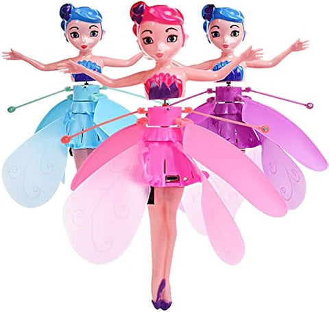 Flying Drone Fairy - Rechargeable Flying Fairy - Assorted Colours