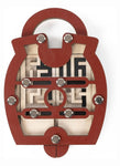JC's Lock, brain teasers, riddles, recent toys, unboxed front shot