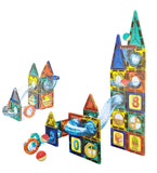 Magnet Pipeline & Building Block Set - 73pc