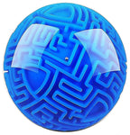 Hard difficulty blue maze ball, puzzle 3d puzzle. riddle, Single image Blue