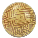 Hard difficulty gold maze ball, puzzle 3d puzzle. riddle, Single product image