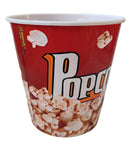 Popcorn Jumbo Re-Usable Tubs 4 Pack - Assorted Colours