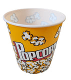 Popcorn Jumbo Re-Usable Tubs 4 Pack - Assorted Colours
