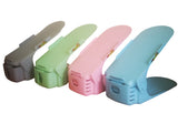 Shoe Slot Organiser - Set Of 4 - Assorted Colours