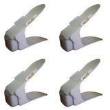 Shoe Slot Organiser - Set Of 4 - Assorted Colours
