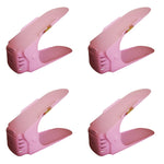 Shoe Slot Organiser - Set Of 4 - Assorted Colours