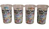 WowTub 4 Pack - Marbles Edition & Collectors Pen End Sqwishland Toy - 220g