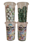 WowTub 4 Pack - Marbles Edition & Collectors Pen End Sqwishland Toy - 220g