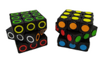 Magic 3D Puzzle Cubes Black - 2 Pack