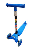 Kids T-Bar Scooter- with Brake and Light Up Wheels