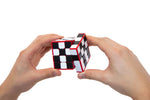 Meffert's Checkers Cube 3D Puzzle, Brain Teaser - Recent Toys