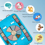 Dog Puzzle Toys for Smart Dogs Mental Enrichment and Brain Stimulating, Advanced Interactive Puppy Food Puzzle Feeder to Keep Boredom and Active Dog Busy, Puppies Treat Dispenser Dog Gift