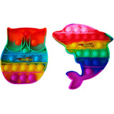 Pop-It Set Of 2 bubble push fidget