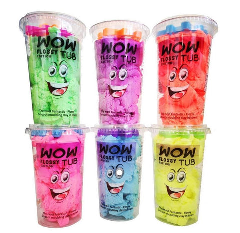 WowTub 6 Flossy Clay Collection - (6 x Flossy Clay)