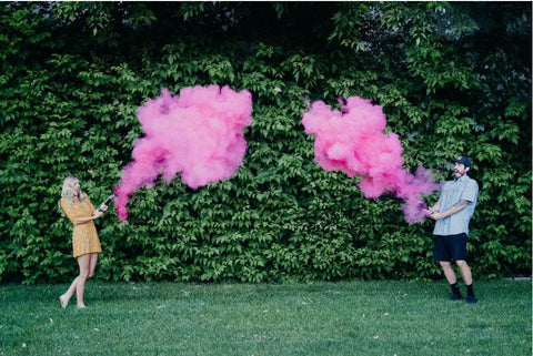 Gender Reveal Blue Or Pink Cannon 2 Pack