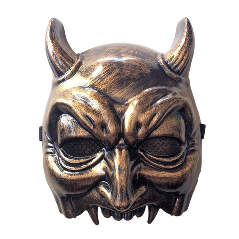 Goblin Gold Dress Up Mask With Elastic Band