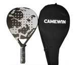 Carbon Fibre Padel Racket / Bat - Island Design &amp; Padded Carry Bag