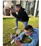Gel Blaster, water gel beads, orbeez, nerf guns, water beads, kids playing 
