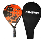 Carbon Fibre Padel Racket / Bat - Island Design &amp; Padded Carry Bag
