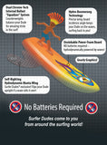 Surfer Dudes - Wave Powered Mini-Surfer and Surfboard Toy