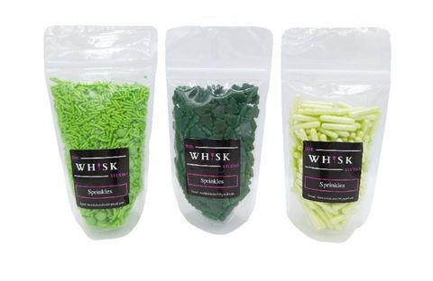 Cake Sprinkles Pack Of 3 - The Whisk Studio - Exotic Forest
