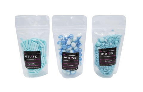 Cake Sprinkles Pack Of 3 - The Whisk Studio - Pacific Waters