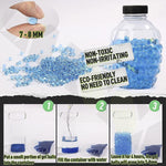 Rechargeable Electric Gel Ball Blaster - Revolver Design - Protective Eyewear & 8000 Gel Balls