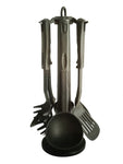 Kitchen Utensil set with stand - 7 Piece