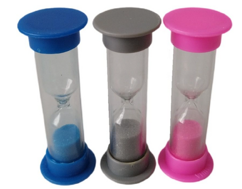 Hour Glass Set Of 3 - Times 20 seconds
