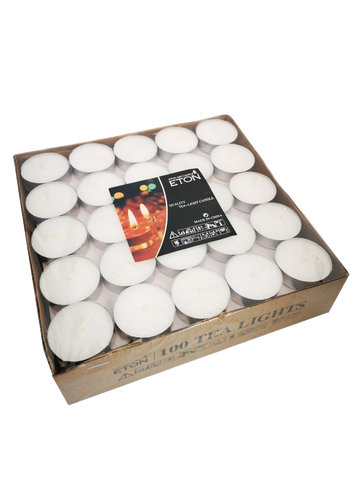 Tea Light Candles - 100 Pack