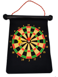 Dart Board - Roll Up Double Sided Magnetic Dart Board
