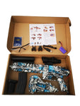 Rechargeable Electric Gel Ball Blaster- M416. Protective Eyewear & 8000 Gel Balls
