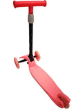 Kids T-Bar Scooter- with Brake and Light Up Wheels
